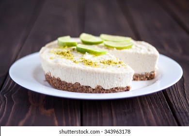 Raw Vegan Lime Cheesecake