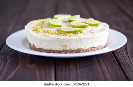 Raw Vegan Lime Cheesecake