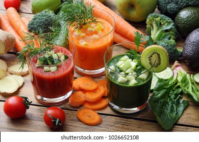raw vegetable juices