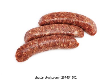 Raw Venison Sausage