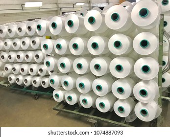 Raw White Polyester FDY Yarn spool, Polyester Filament Yarn spool.PET fiber Yarn,spun polyester sewing thread