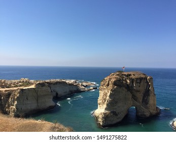 Rawche Sea Rock Lebanon, Pigeon Rock, Raouché