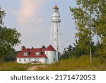Rawley Point Lighthouse at Point Beach State Forest, Wisconsin