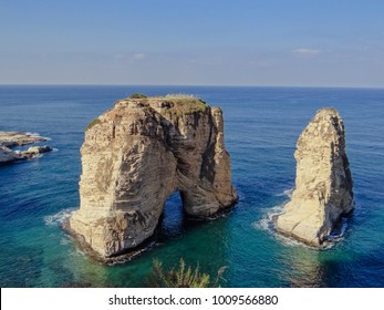 Rawsha (Raouché) Rock In Lebanon