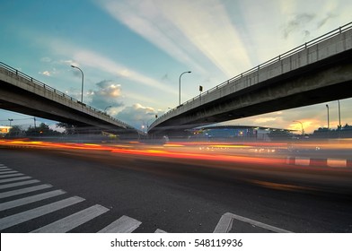 Ray Of Light Over Fly Over