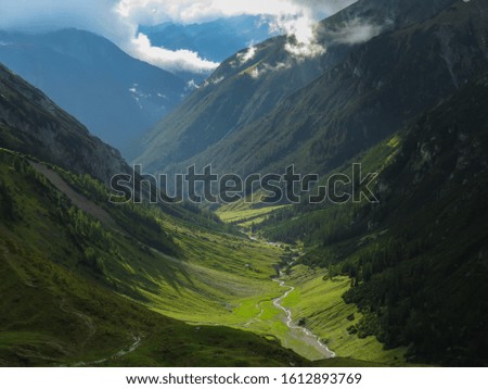 Similar – Image, Stock Photo Lago di Luzzone, upper Blenio valley, Ticino