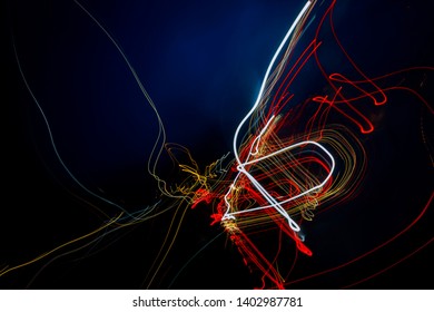 the rays of light abstract background