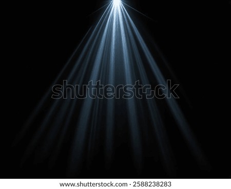 Rays of light in the dark