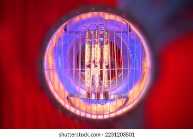 rays of light illuminate the scene at the concert. - Shutterstock ID 2231203501
