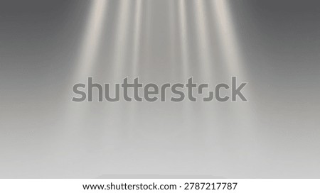 Rays of light illuminating a dark room or space with a sense of hope and inspiration