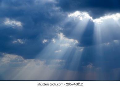 Rays Of Light Shining Down