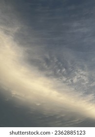 Rays of nature the sky