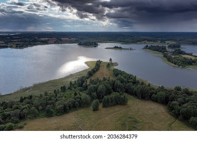 Razna Lake Northern Part Summer Evening Stock Photo 2036284379 ...