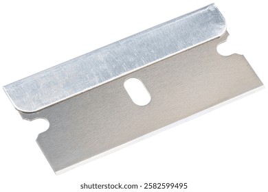 Razor blade for scraper. Safety scraper knife tool, razor blade retractable. Paint stripping tool, cleaning tool for removing labels, stickers, decals, paint from glass and stove top, cooktops