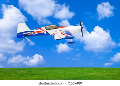 RC Plane - On Sky Background