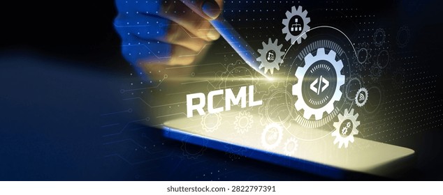 RCML robotic coding markup language system for software development and automation engineering