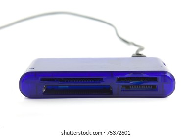 Reader for various memory cards