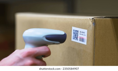Reading barcode with barcode reader. - Powered by Shutterstock - Get 15% off with code: PIKWIZARD15