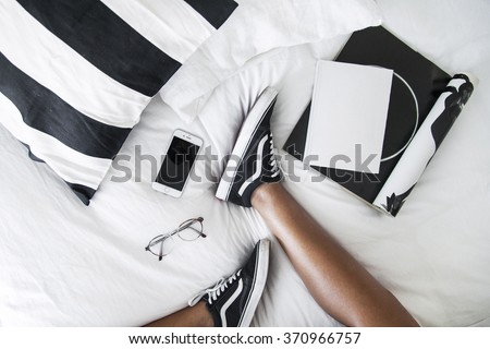 reading in bed