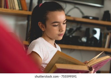 Reading a book