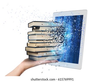 Reading Books With An E-book