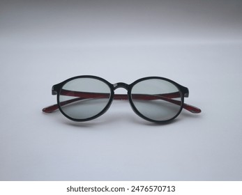 reading glasses for health isolated on white background, anti-radiation minus glasses, anti-UV glasses
 - Powered by Shutterstock