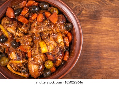 الطبخ المغربي الطحين المغربي Ready-algerian-tajine-chicken-vegetables-260nw-1850292646