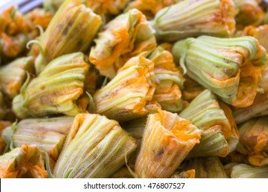 Ready To Cook Stuffed Squash Blossoms 