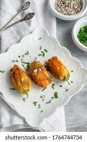 Ready To Eat Stuffed Courgette Flowers
