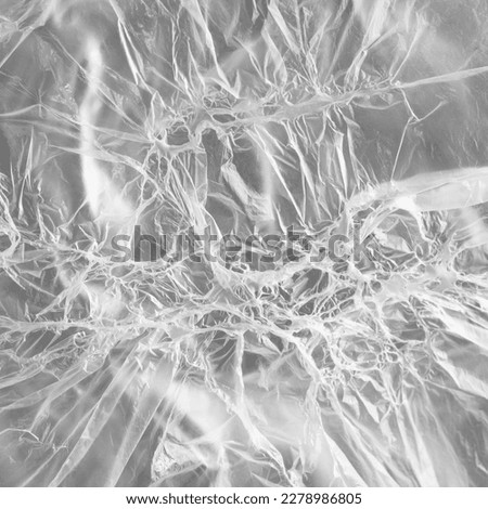 Real complex interesting texture of melted polyethylene as original background or wallpapers.