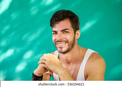 Real Cuban People Feelings Portrait Happy Stock Photo 536104621 ...