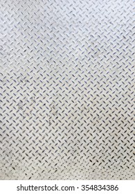 Real Diamond Plate Steel Background