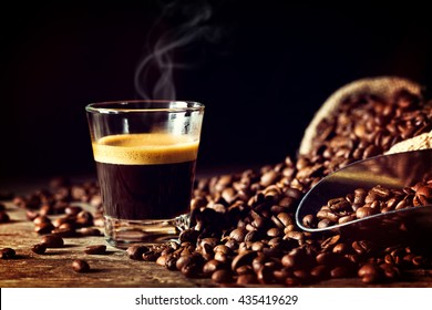 Real Espresso And Coffee Grain