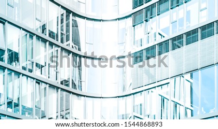 Similar – mirrored facade of an office building