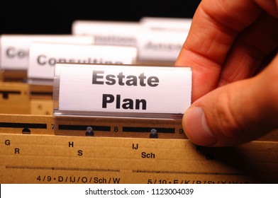 real estate plan on business folder showing buy a house concept