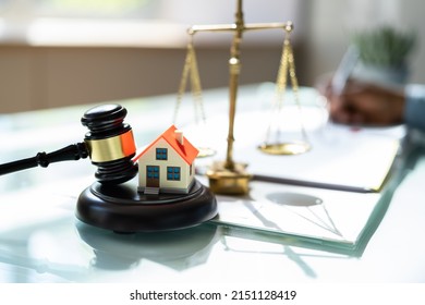 Real Estate Property Auction Or Foreclosure Litigation