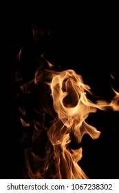 Real Fire Flames Stock Photo 1067238302 | Shutterstock