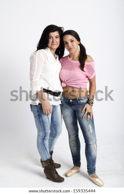Mom daughter real Meet the