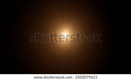 Similar – Image, Stock Photo Lens flare of the evening sun shining through the trees in the orange evening sky and reflecting on the water