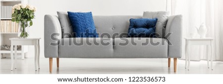 Similar – Image, Stock Photo End on blue Style Design