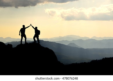 real success story in the mountain - Shutterstock ID 478076248