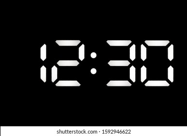 Clock 12 30 Hd Stock Images Shutterstock