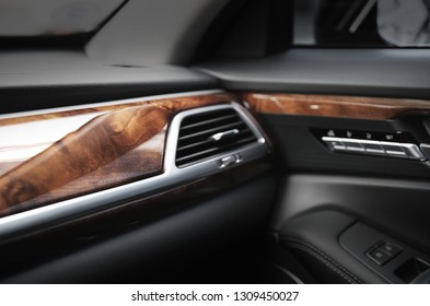 Real Wood Trim In A Car