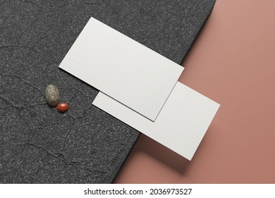 Realistic Business Card Mockup for showcasing your corporate stationery