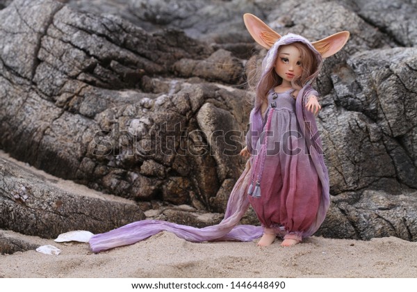 Realistic Doll Artist Ball Jointed Doll Stock Photo Edit Now 1446448490