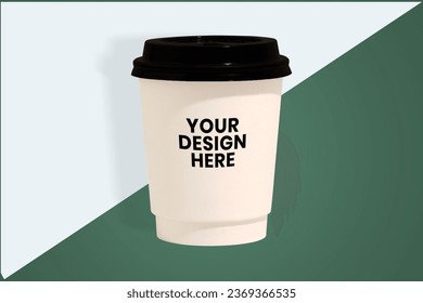 Realistic free PSD Coffee Mockup Design