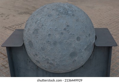 Realistic Representation Of The Far Side Of The Moon