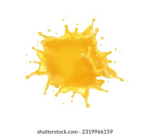 realistic yellow mango Juice splash,mango papaya fruits liquid splash, summer tropical fruit juice fresh juice splash.