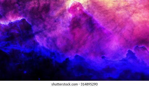 The Reaper is waiting for you.  Detail from the M17 Horsehoe Nebula. Elements of this image furnished by NASA - Powered by Shutterstock