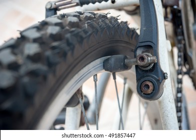 Rear bicycle brake